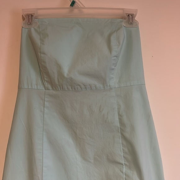 Y2K Gap Tube Dress 4 Light Blue Mint Mini Stretch 2004 Strapless NWT Deadstock - Picture 5 of 15